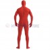 Full Body red Lycra Spandex Bodysuit Solid Color Zentai  suit Halloween Fancy Dress Costume 